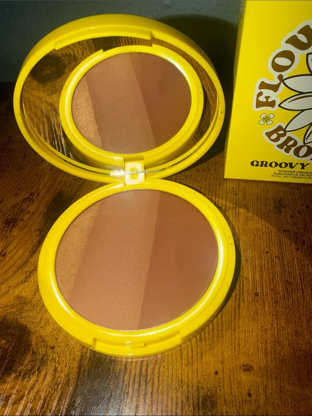 Trixie Cosmetics Flower Power Bronzer -  Tan, Caramel & Brown Powder